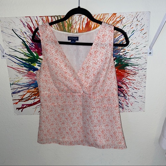 Ann Taylor sleeveless blouse size 10 - Picture 1 of 4